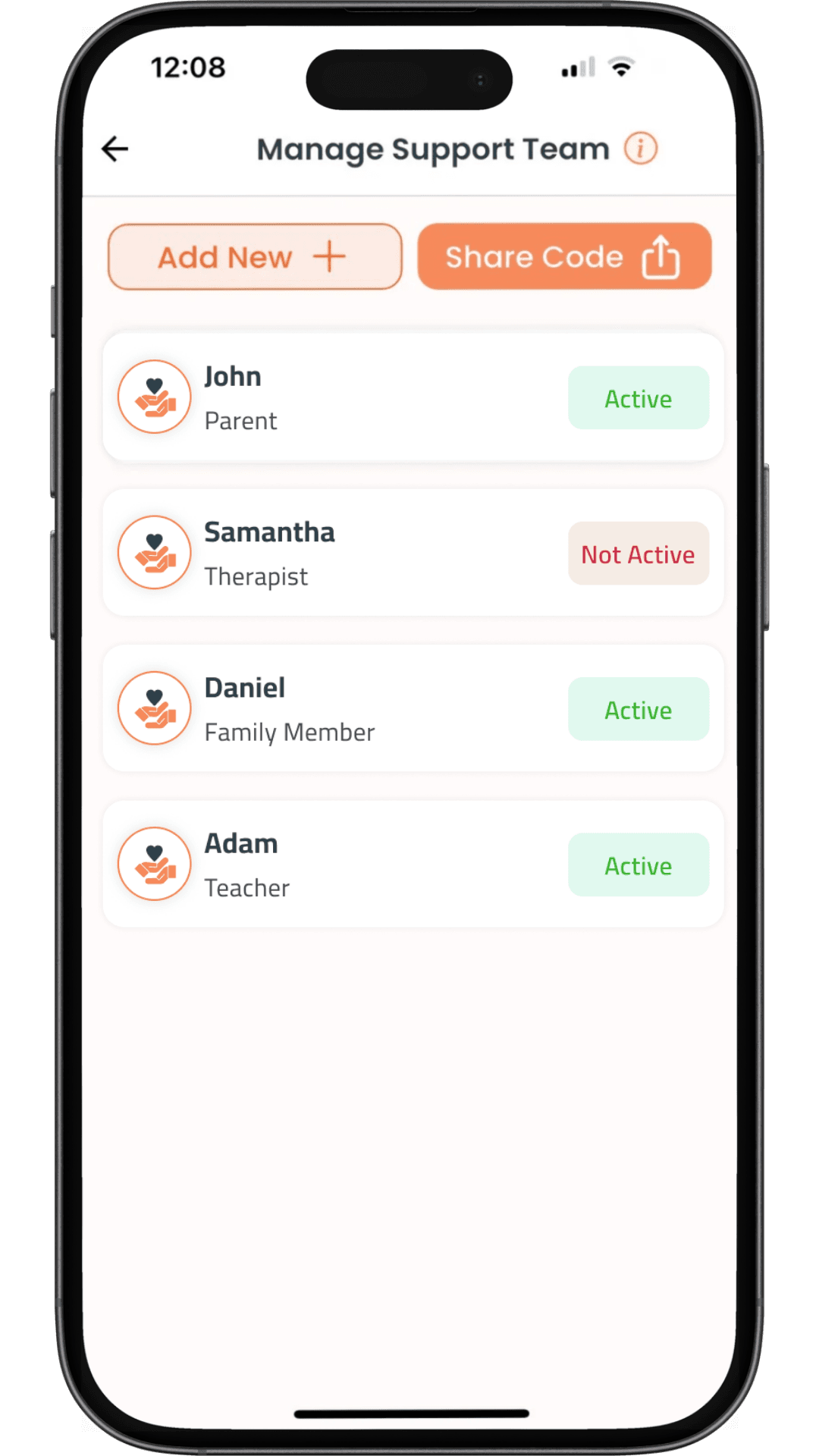 Support Team & Permissions