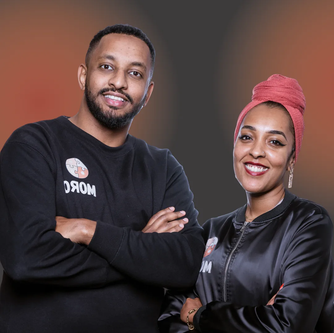Mo and Omnya, MORO's co-founders